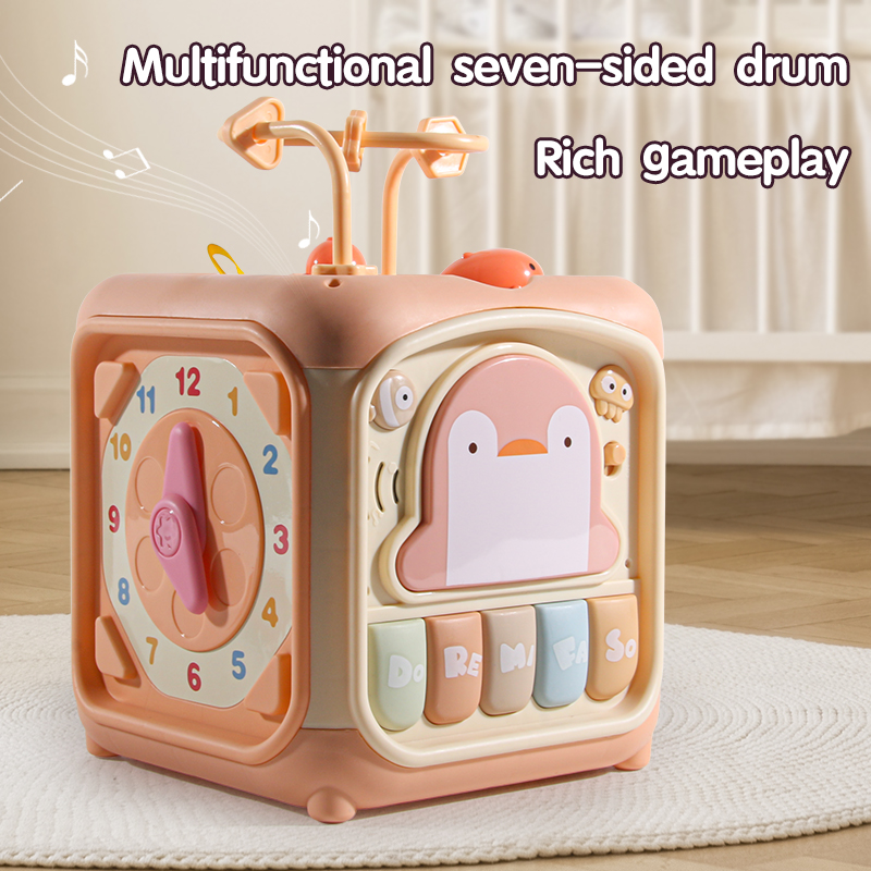 Kids Education Music - Музыкальный развивающий куб-сортер 7 в 1