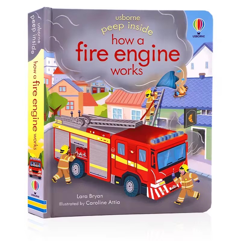 Kids Education Age - Книги Usborne Peep Inside: Как работает