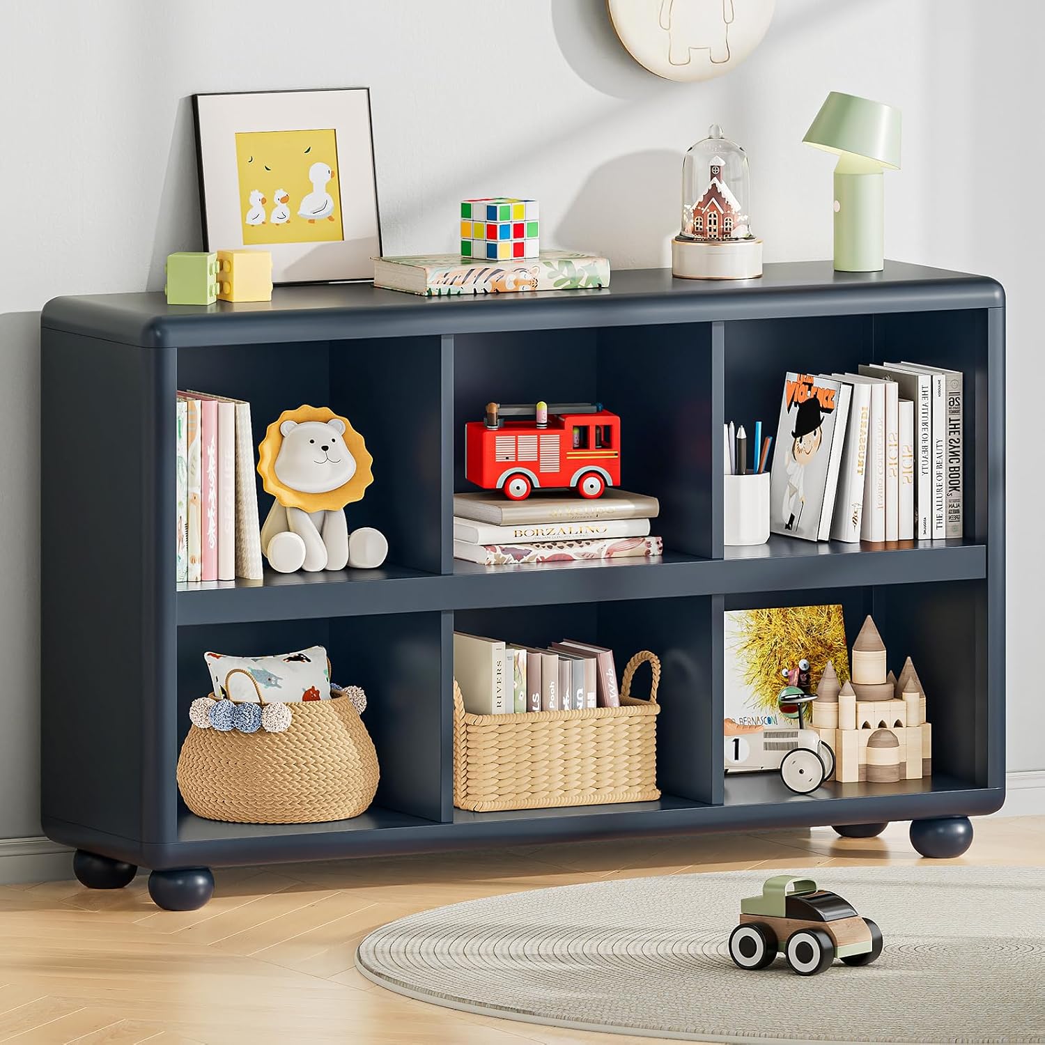 Montessori Shelf Toy - Детская полка для хранения, органайзер для