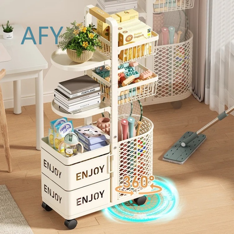 Montessori Shelf Toy - Многоуровневый органайзер для хранения детских игрушек,