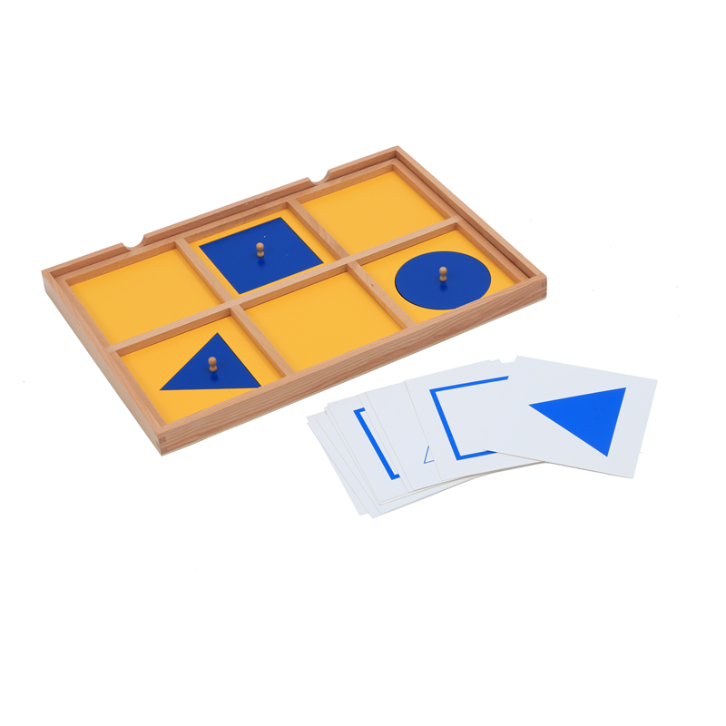 Kids Education Tools - Сенсорные игрушки Монтессори, геометрический демонстрационный лоток