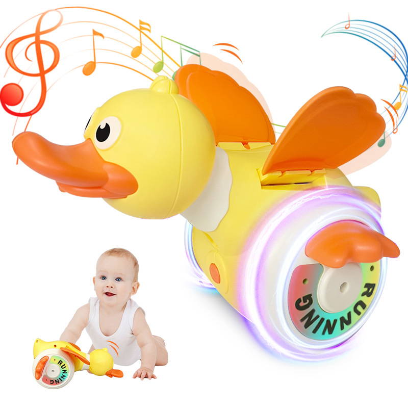 Kids Education Music - Детская электрическая вращающаяся утка, имитация сбора,