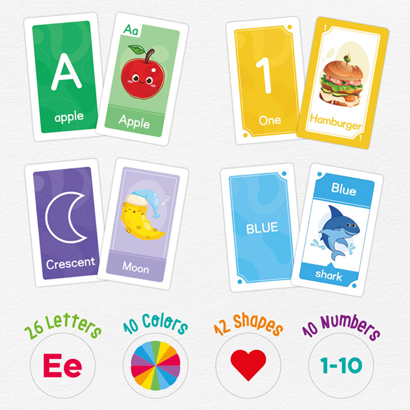58 шт., обучающие карточки с а – обзор и цена Abc Kids Early Education