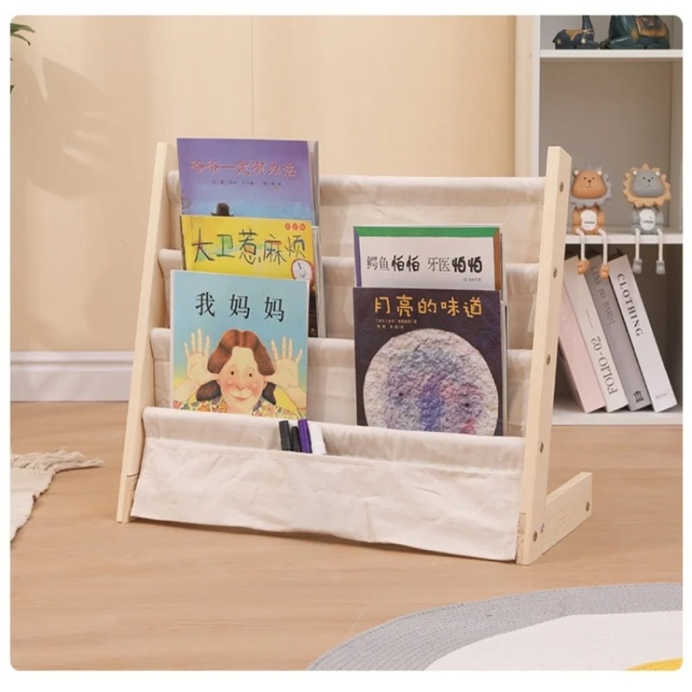 Деревянная книжная полка, мног – обзор и цена Montessori Shelf Toy