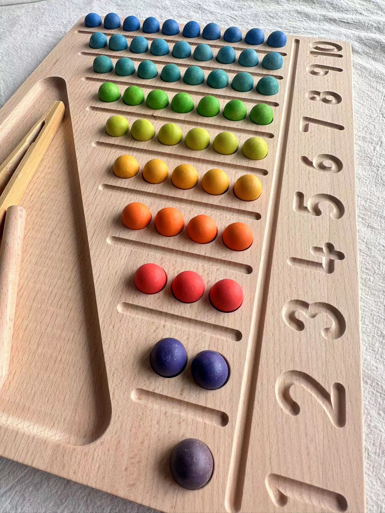 Монтессори, сенсорные деревянн – обзор и цена Montessori Shelf Toy