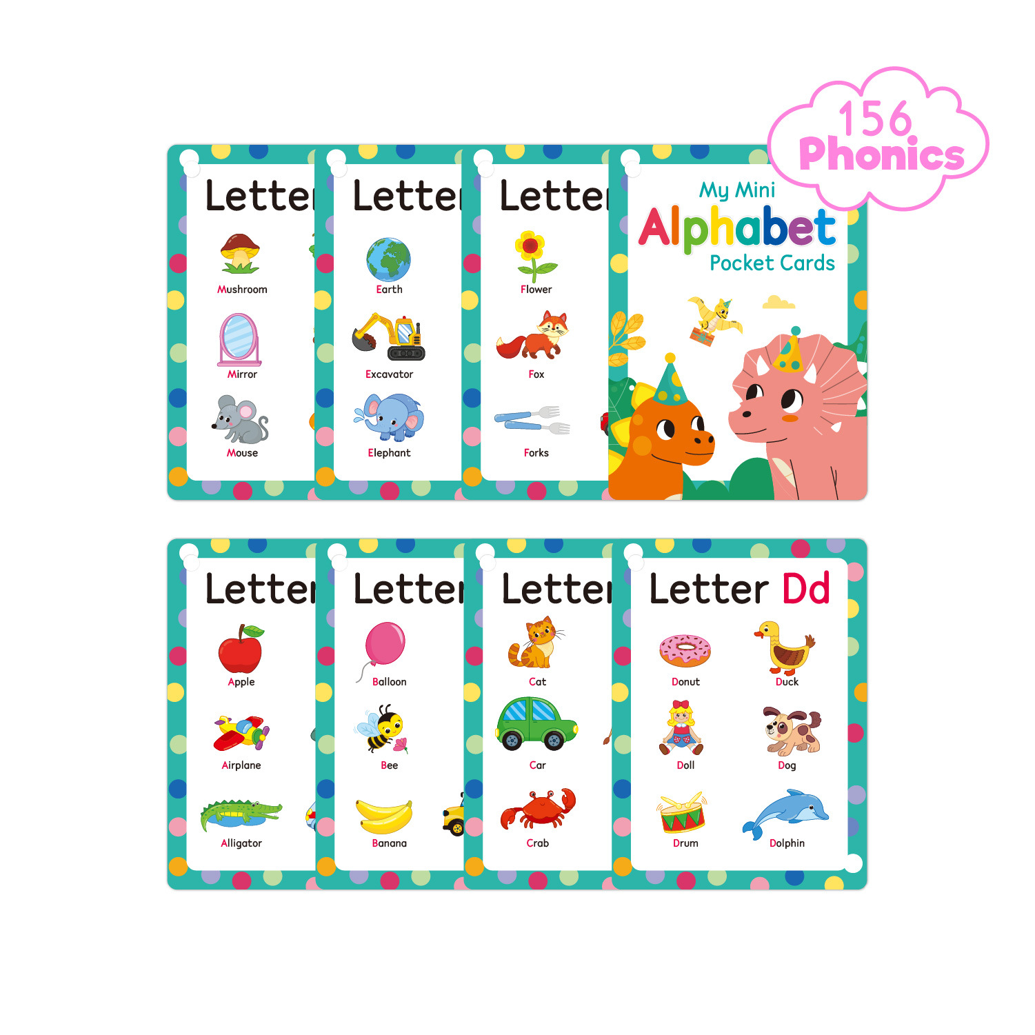 Флэш-карты ABC Phonics для дет – обзор и цена Abc Kids Early Education