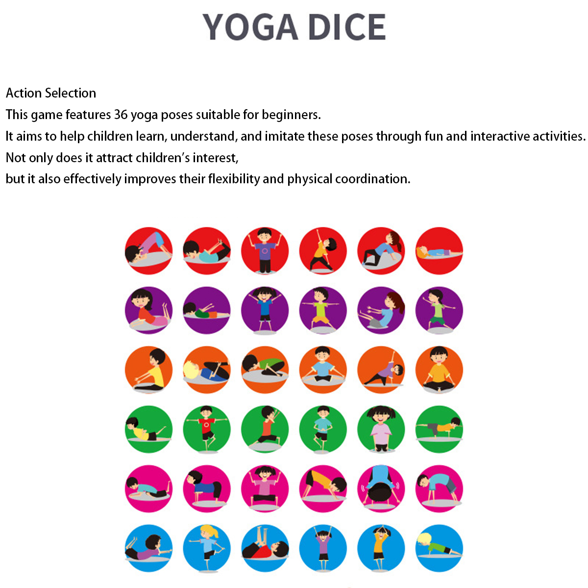 Игрушка в кости для йоги, заба – обзор и цена Kids Yoga Education