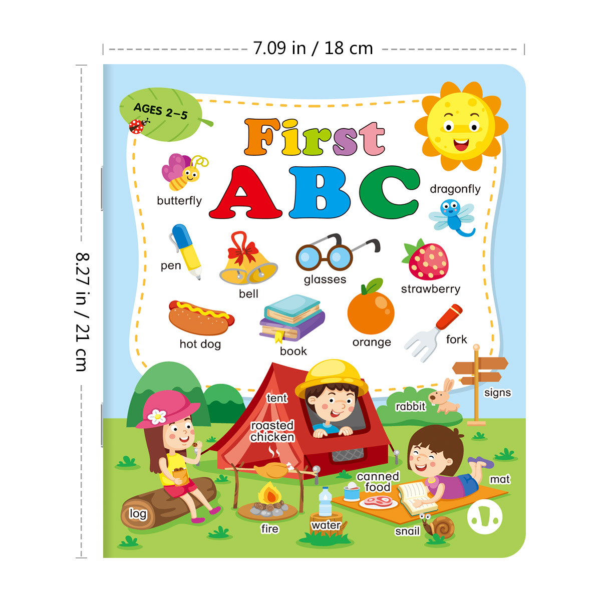 Первая книга по алфавиту ABC д – обзор и цена Abc Kids Early Education