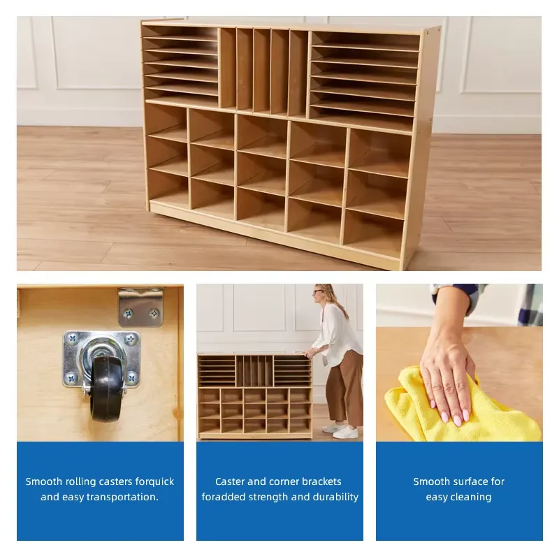 Деревянные стеллажи-органайзер – обзор и цена Montessori Shelf Toy