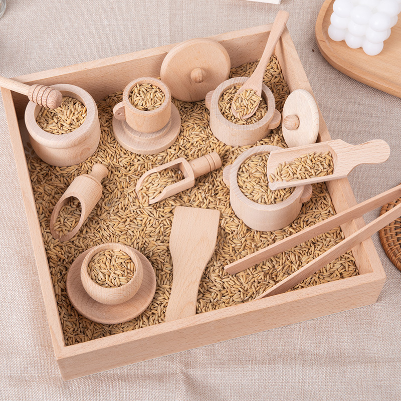Сенсорная просветляющая голово – обзор и цена Montessori Shelf Toy
