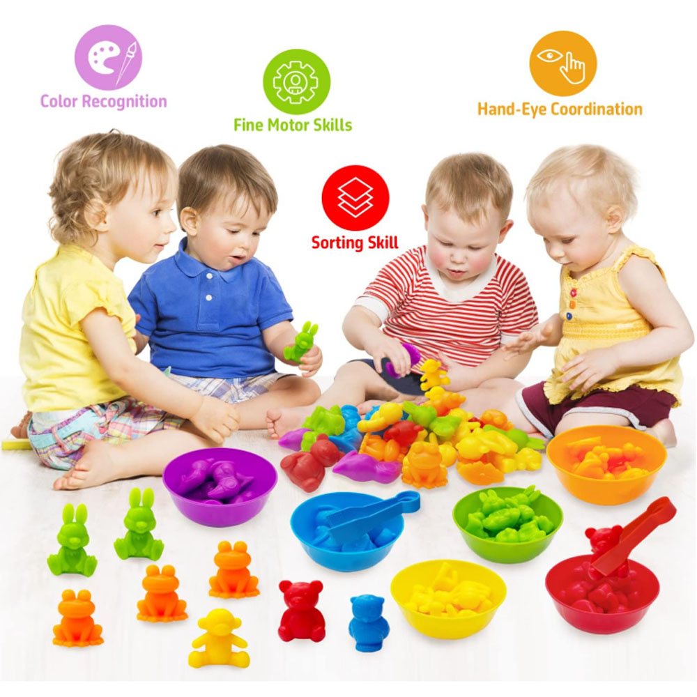 Игрушки-животные для счета и с – обзор и цена Montessori Shelf Toy