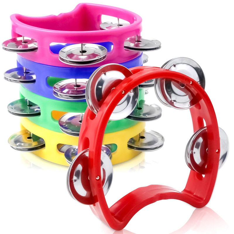 2 шт. пластиковый ручной ударн – обзор и цена Kids Education Bell