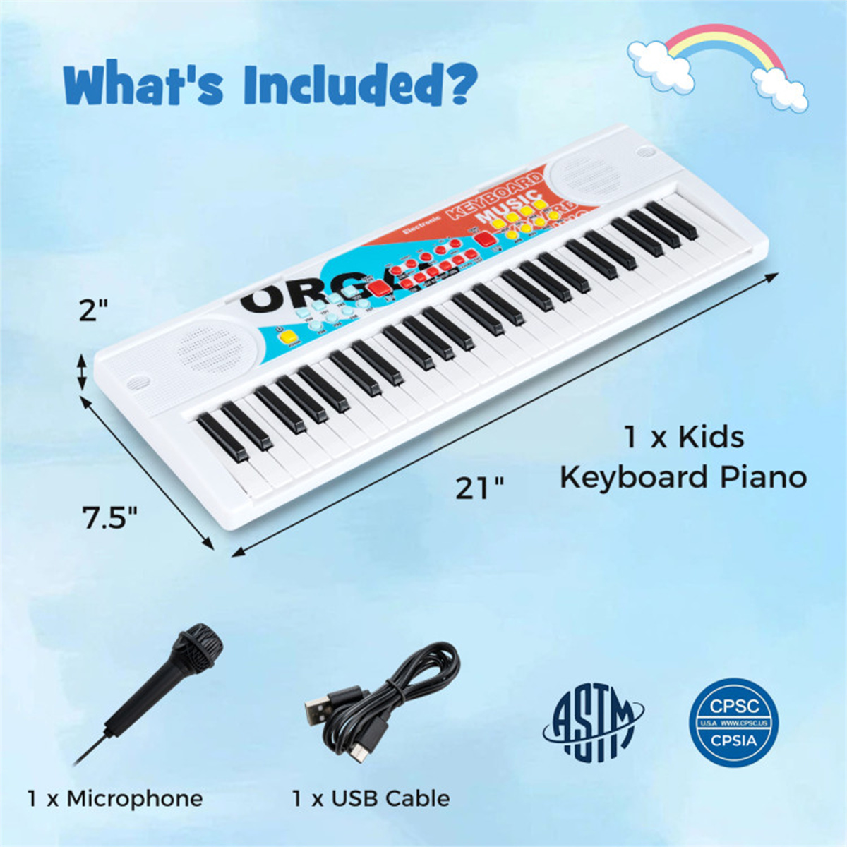 Электронная клавиатура для дет – обзор и цена Kids Education Music